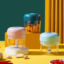 Stir garlic puree Divine Instrumental Electric Gallows Machine Mashed Garlic mashed garlic hibiscus Home Garlic At The End Of the Stir-Minced Auxiliary Machinery 1819