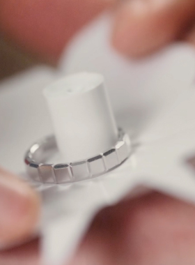 爱你何苏叶张凌赫同款方块戒指小众百搭几何素圈高级感情侣对戒