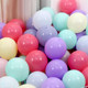 Transparent sequin pink balloon polka dot smiley balloon