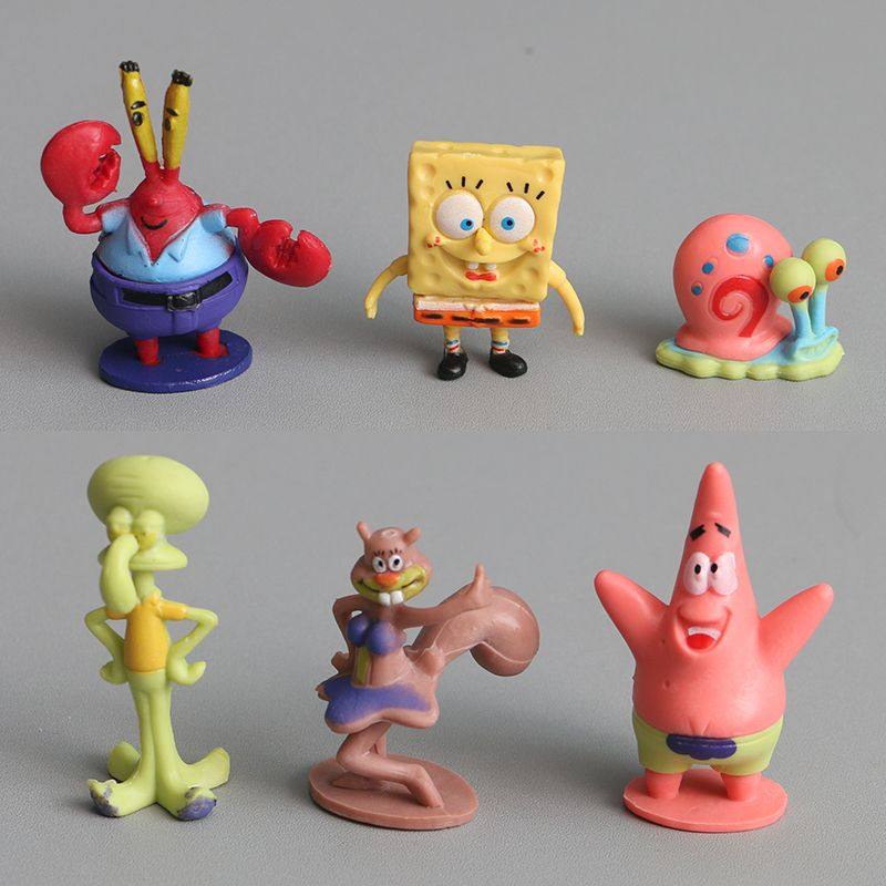 生日蛋糕装饰摆件可爱海绵宝宝插牌创意装扮汉堡生日装扮摆件插件,淘宝优惠券,粉丝福利购,淘宝优惠卷