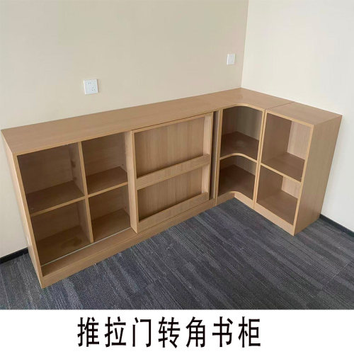客厅儿童实木书柜墙转拐角一体置储物落地绘本书架窄收纳柜billy - 图2