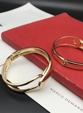 简约时尚OL通勤手镯 合金电镀水滴臂环 跨境现货亚马逊Bracelet