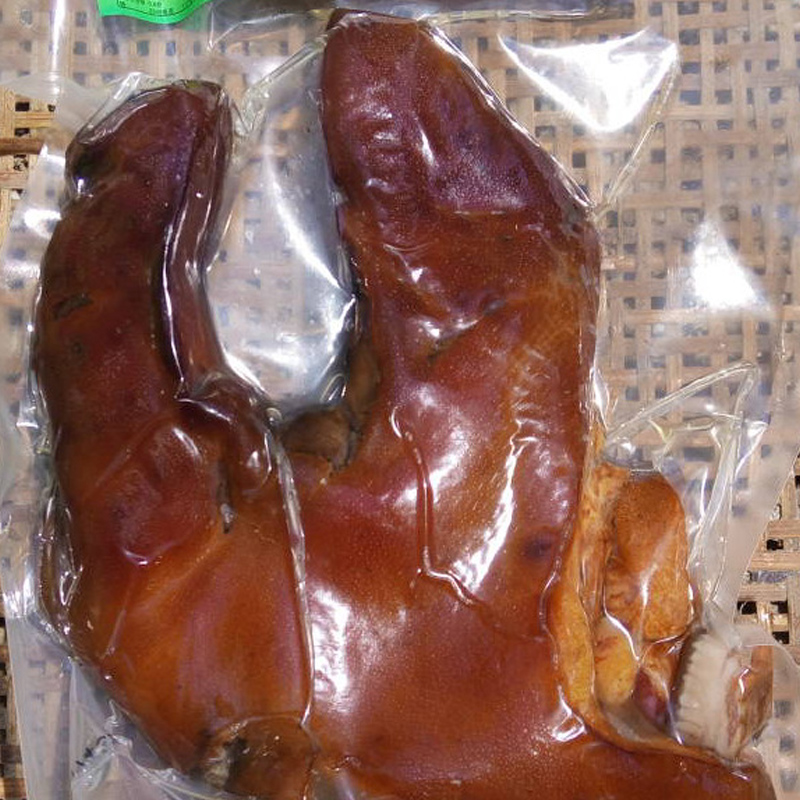 湖南腊猪脸肉烟熏腊猪嘴巴冲拱嘴猪头肉非四川腊肉猪鼻子湘西特产 - 图3