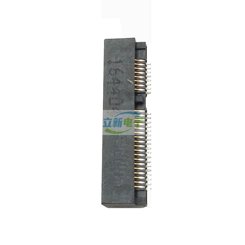 LOTES AAA-PCI-092-P07 MINI PCIE 52P 5.2H NGFF电脑主板连接器