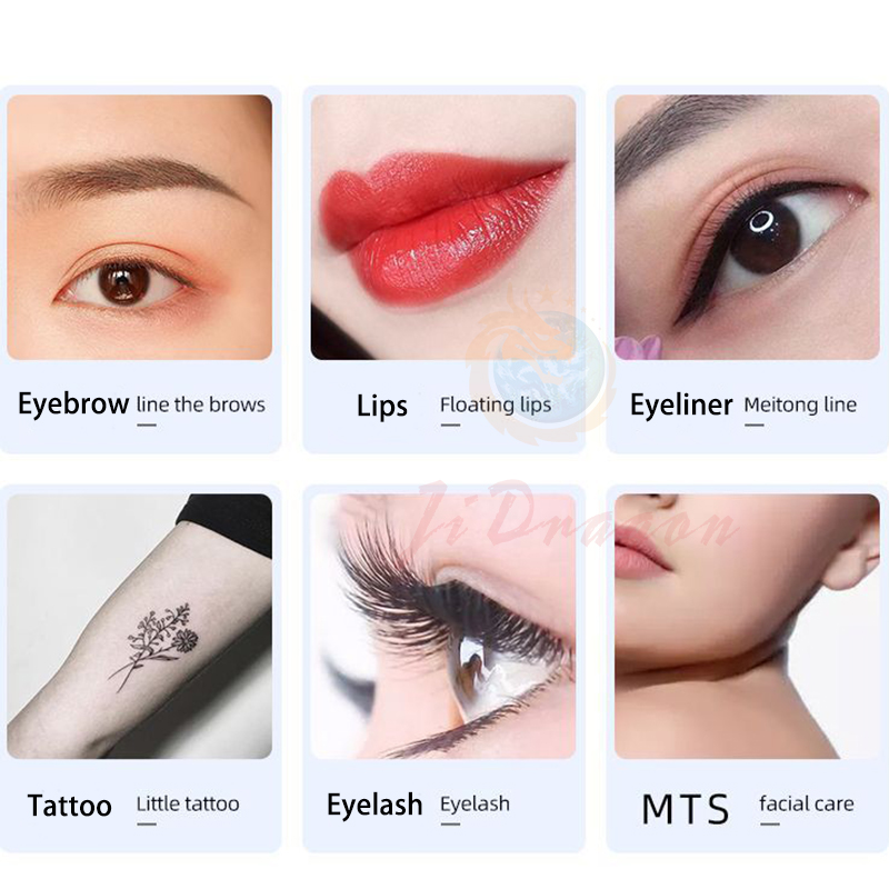 15ml Professional Tattoo Ink Set Permanent Makeup Eyebrow Li - 图0