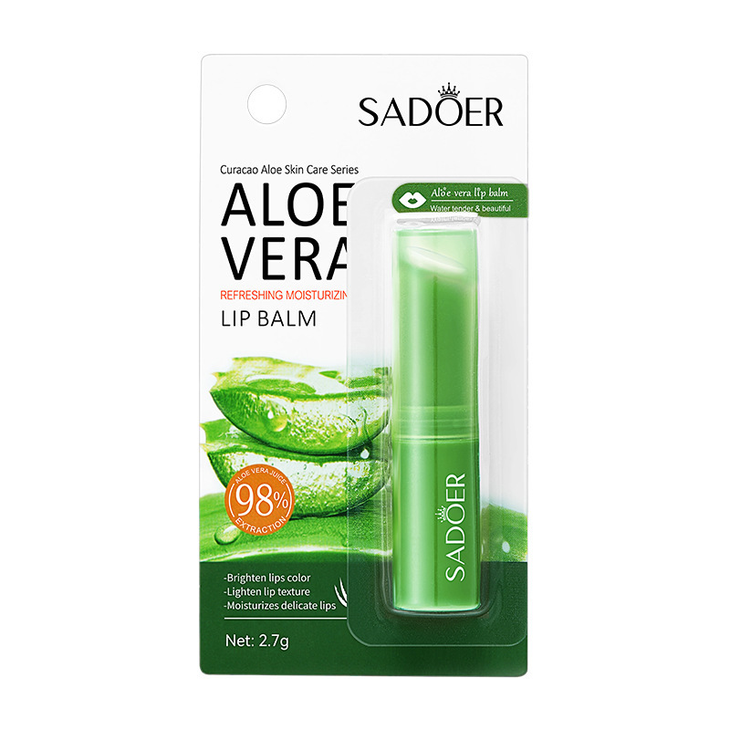 Aloe Vera Lip Balm Vitamin C Moisturizing Moisturizing - 图2