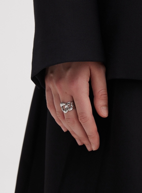 3forevigt女士欧美简约戒指