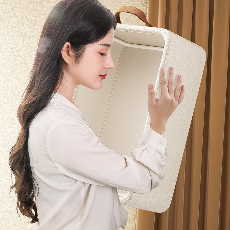 【直播间专享】抗菌天山棉麻宝宝衣物收纳筐婴儿小学生衣服收纳盒,淘宝优惠券,粉丝福利购,淘宝优惠卷