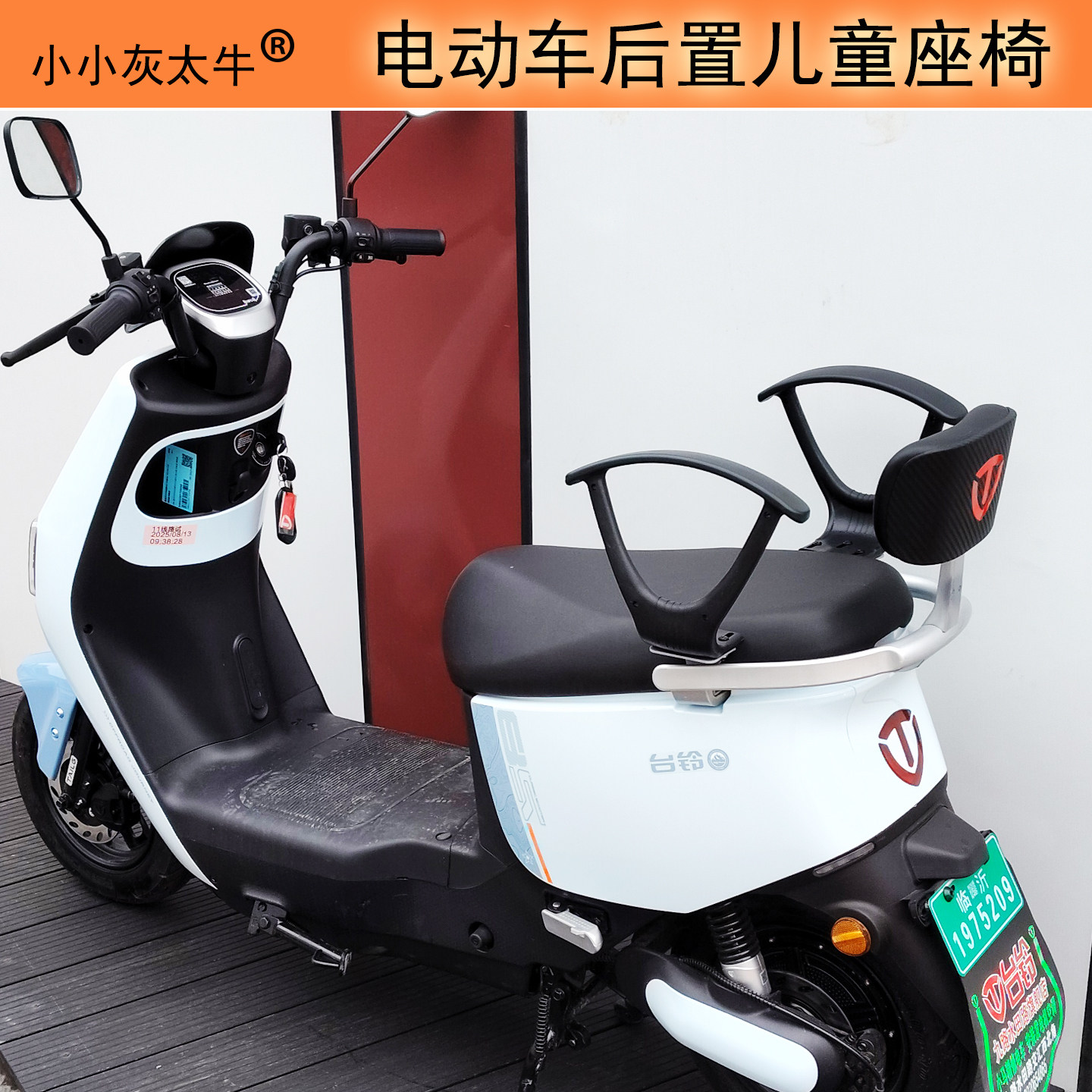 电动车儿童安全座椅后置电摩电瓶车防护小孩宝宝围栏扶手适用雅迪,淘宝优惠券,粉丝福利购,淘宝优惠卷