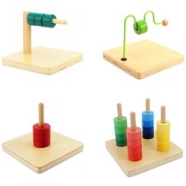 KidsToy Wooden Montessori Material Sensory Preschool Teachi