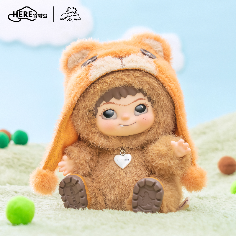 【明星同款】HERE奇梦岛 WAKUKU哇库库毛毛潮趣系列盲盒毛绒手办,淘宝优惠券,粉丝福利购,淘宝优惠卷