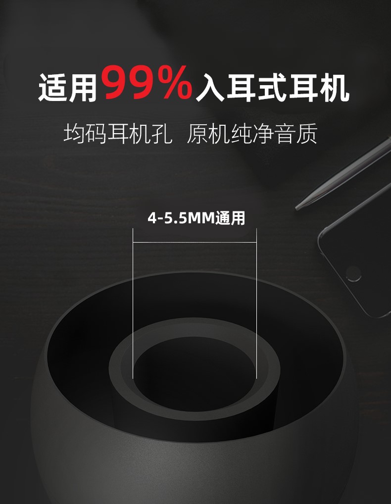 适用联想XE|HE05X蓝牙耳机套头QE66硅胶HE08入耳式软胶塞耳帽耳塞-图0