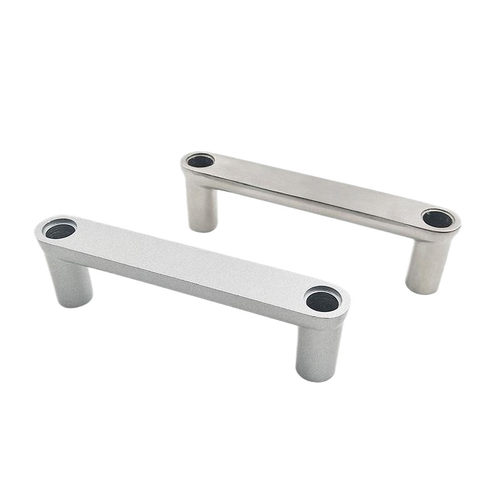 HHDG100/ HHDGS100/ 铝合金拉手 外装型带盖拉手 铝合金型材把手 - 图2