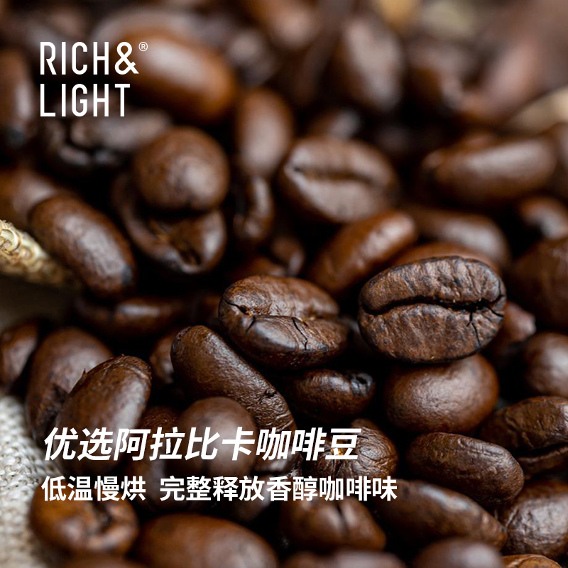 RichLight芮厨烘焙燕麦片生椰拿铁即食水果坚果麦片营养冲泡早餐 - 图1