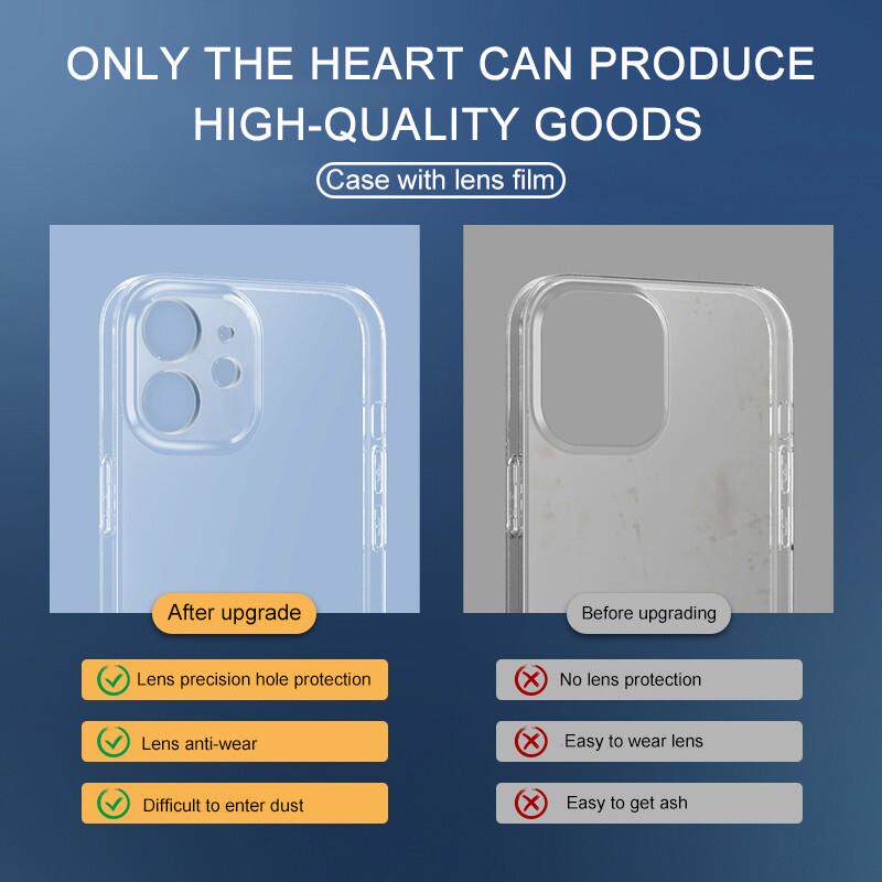 Clear Phone Case For iPhone 11 12 13 14 Pro Max Case Silicon - 图1