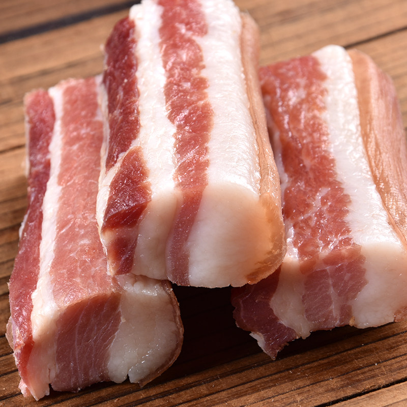 风干咸肉腊肉五花肉江西特产猪肉土猪肉腌肉赣南农家特色腊味食材