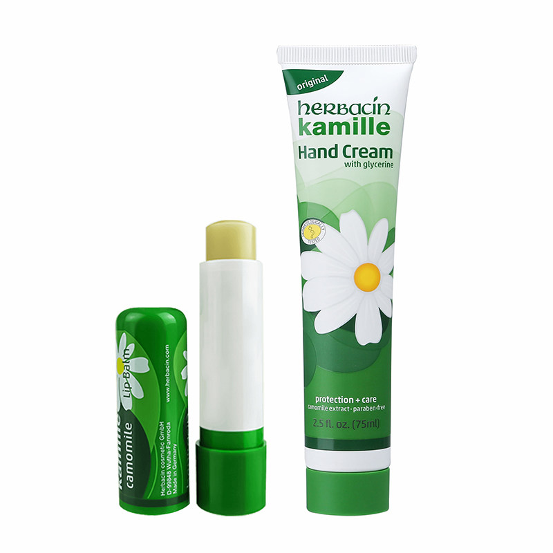 德国洋小甘菊小雏菊+唇膏女护手霜 BVZIP海外护手霜