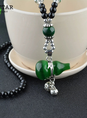 高级感手工轻奢葫芦配饰饰品项链毛衣链AS4PXL0009