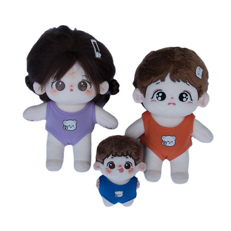 10cm15cm20cm娃衣现货十厘米棉花娃娃泳衣连体衣玩具玩偶公仔衣服 - 图3