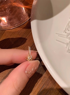 听谷树脂简约耳钉套管
