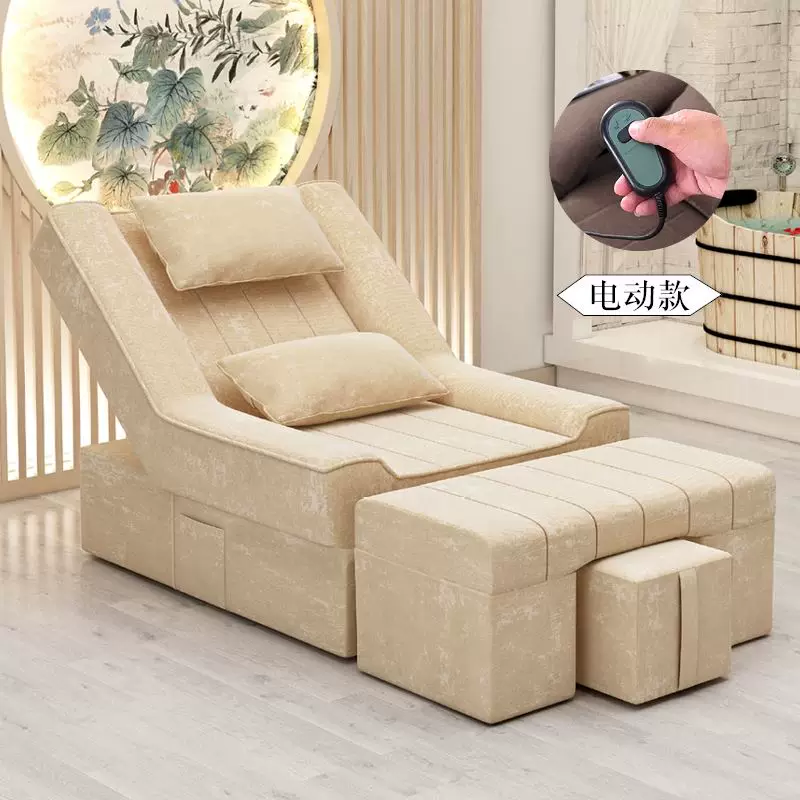 Electric massager, sofa for manicure for eyelashes