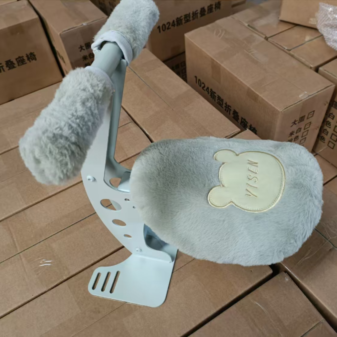 电动车前置儿童座椅座套保暖加厚宝宝椅冬季防寒座套小孩毛绒坐垫,淘宝优惠券,粉丝福利购,淘宝优惠卷