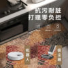 Retro style kitchen floor mats for home use no-wash wipeable floor mats
