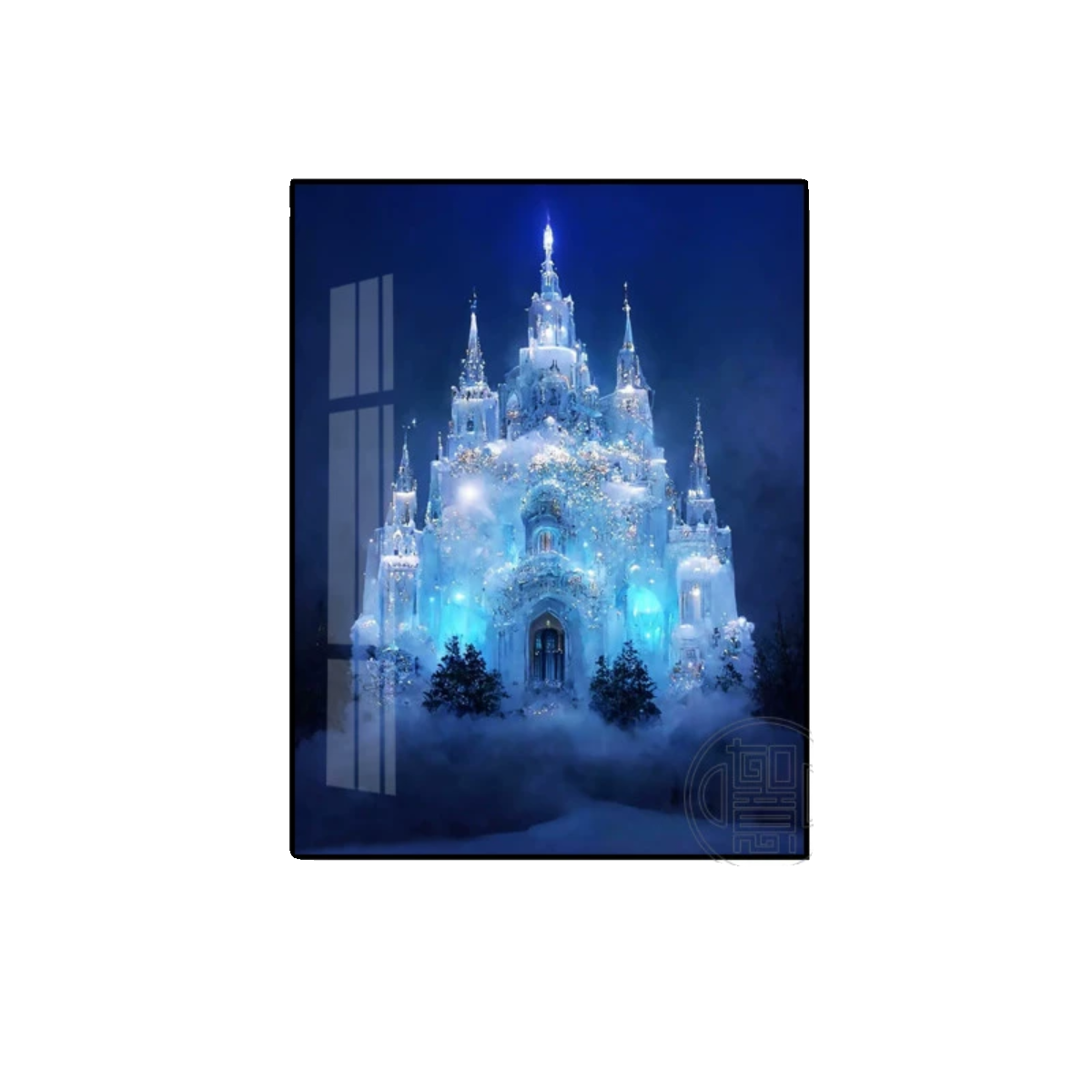 5d钻石画满钻新款梦幻宫殿公主城堡砖石贴画高级感带框钻石绣方钻,淘宝优惠券,粉丝福利购,淘宝优惠卷