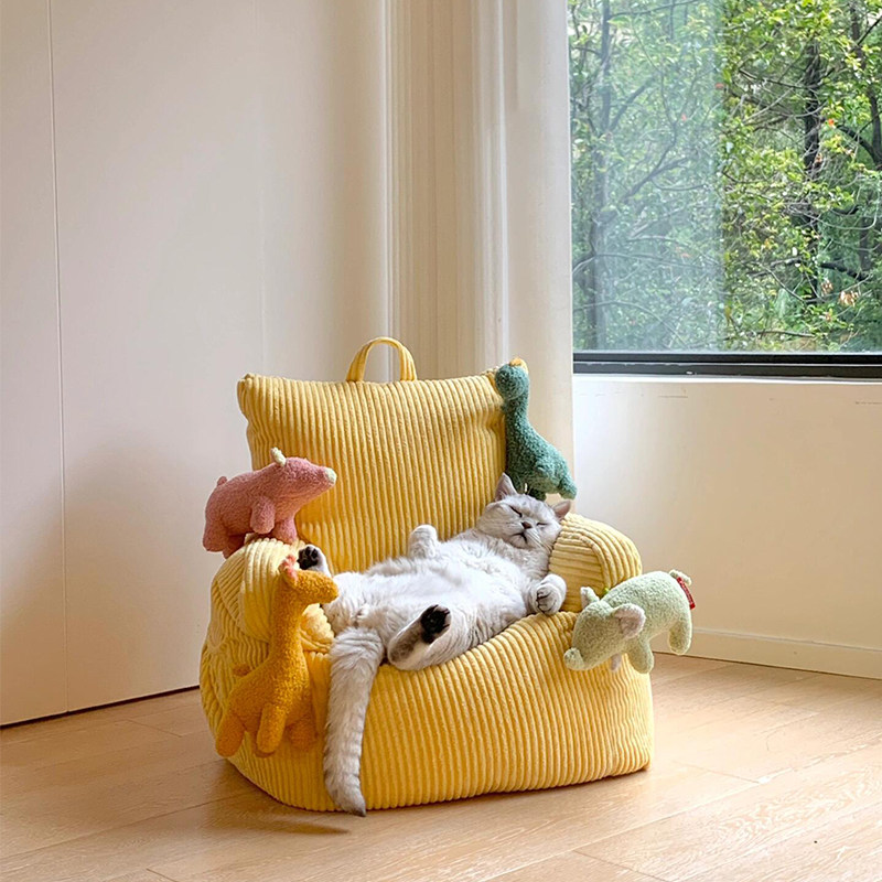 猫窝四季通用宠物沙发小型犬比熊泰迪狗狗床猫床睡觉垫子猫咪用品,淘宝优惠券,粉丝福利购,淘宝优惠卷