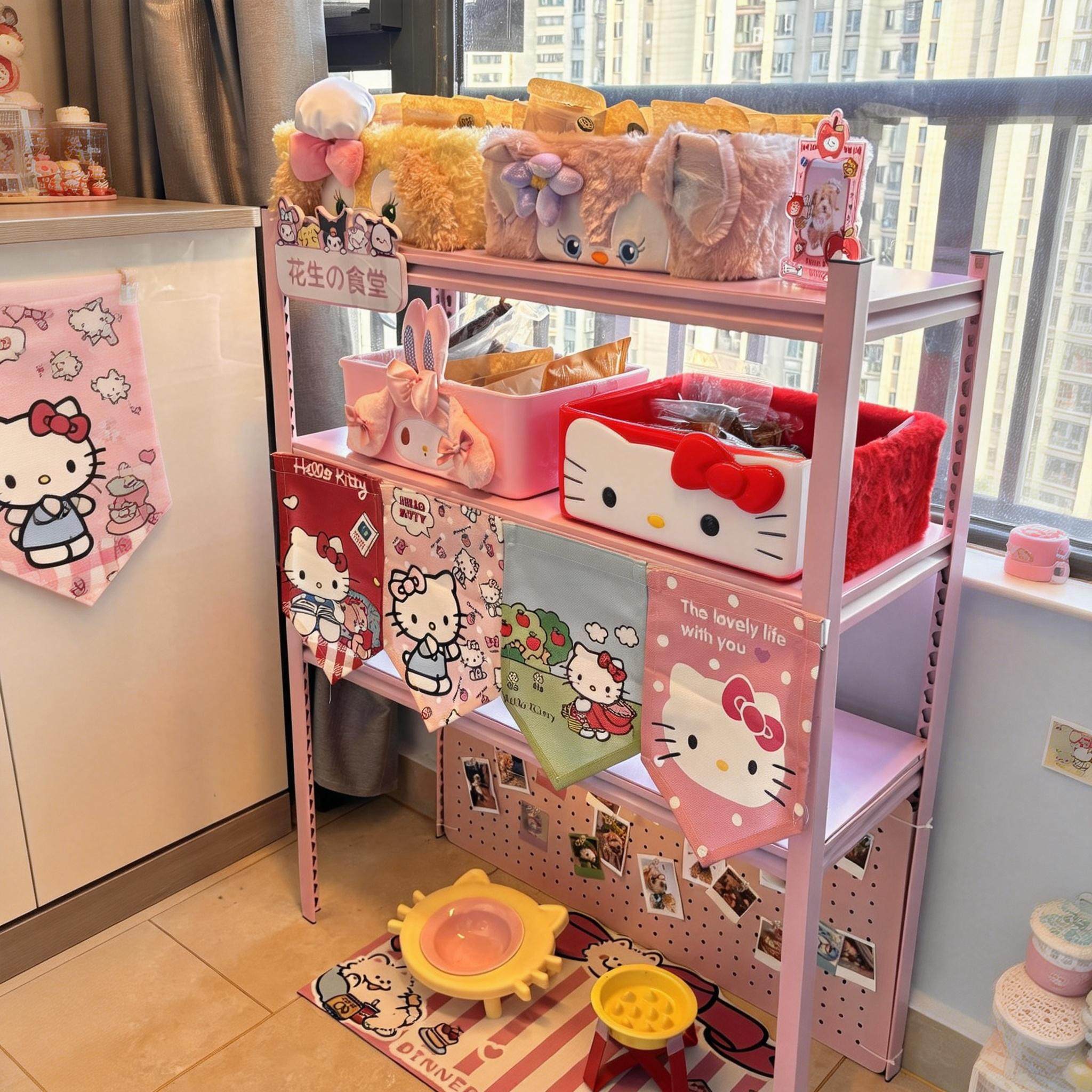 拯救小户型！猫咪食堂置物架宠物用品猫粮罐头猫咪零食收纳整理架,淘宝优惠券,粉丝福利购,淘宝优惠卷