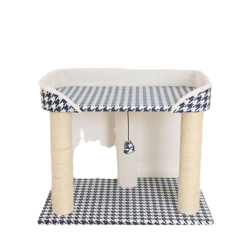 猫窝四季通用猫爬架小户型不占地家用猫抓板一体耐磨不掉屑宠物,淘宝优惠券,粉丝福利购,淘宝优惠卷