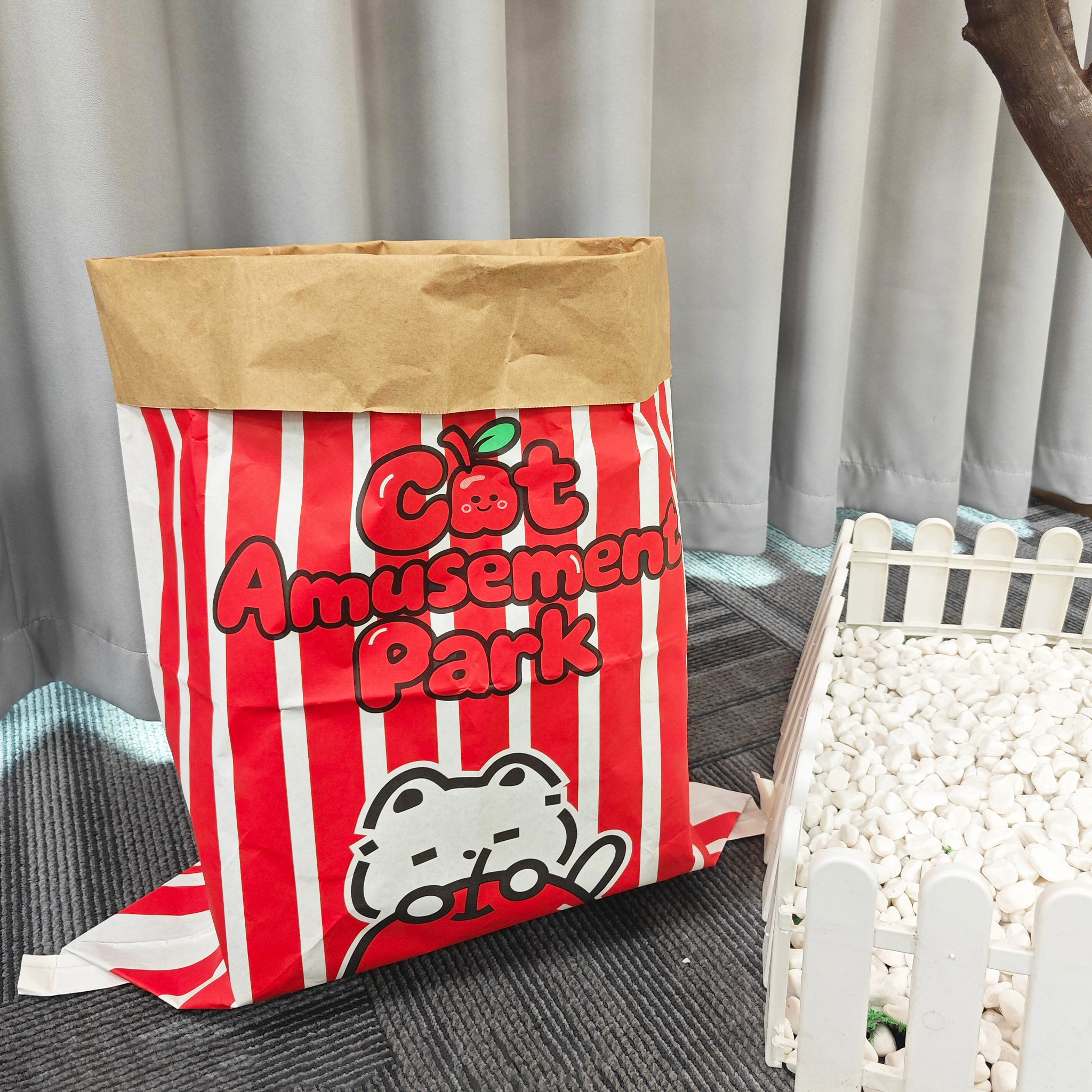 牛皮纸袋猫玩具自嗨解闷神器猫隧道猫咪钻洞听响声捉迷藏临时猫窝,淘宝优惠券,粉丝福利购,淘宝优惠卷