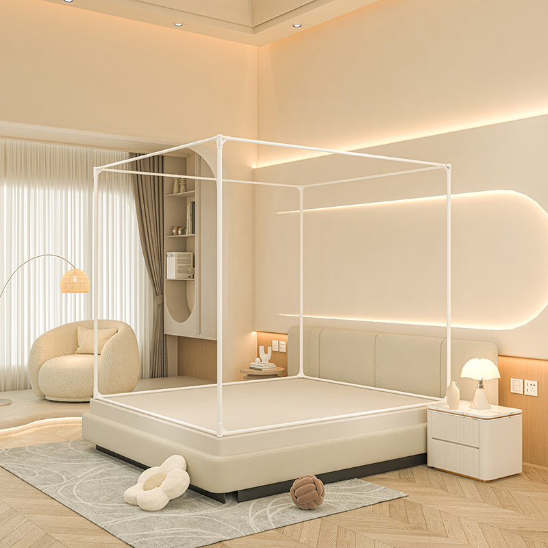 2026新款卧室蚊帐保暖加厚遮光135x200家用防摔婴儿蚊帐回底1.35m,淘宝优惠券,粉丝福利购,淘宝优惠卷