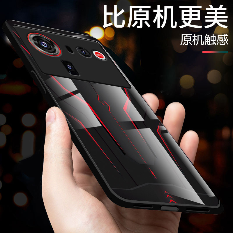 适用努比亚z80ultra手机壳新款中兴nubia z80u钢化玻璃镜面保护套NX741J镜头全包防摔硬壳男士潮个性创意机甲 - 图2