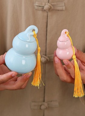 【已售10W+】陶瓷葫芦摆件装饰品