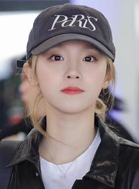 宋雨琦同款韩版棒球帽女显脸小