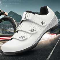 Professional Lockless Riding Shoes Women Mountain Road Bike Self-Lock Shoes Fitness Car Shoes Breathable Non-Lock Hard Flat Bottom