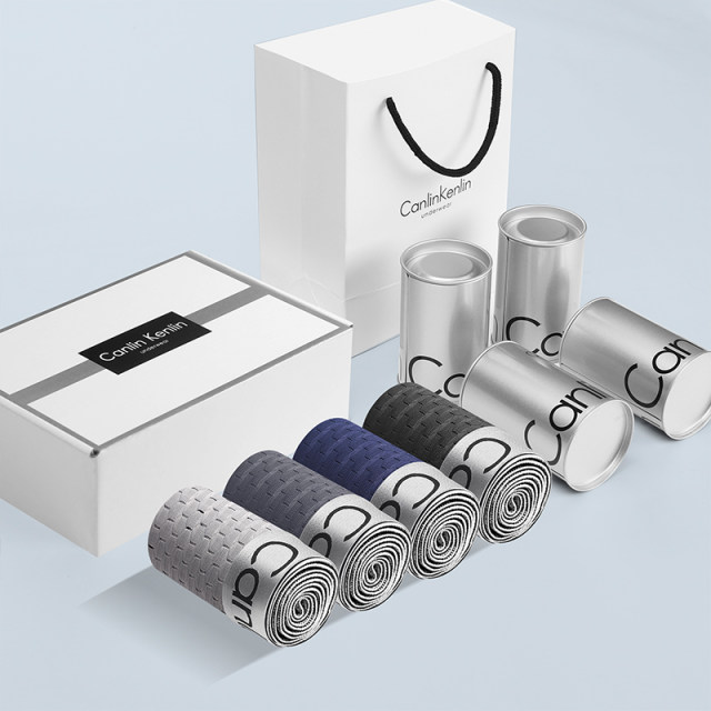 Authentic CK underwear ice silk gift box