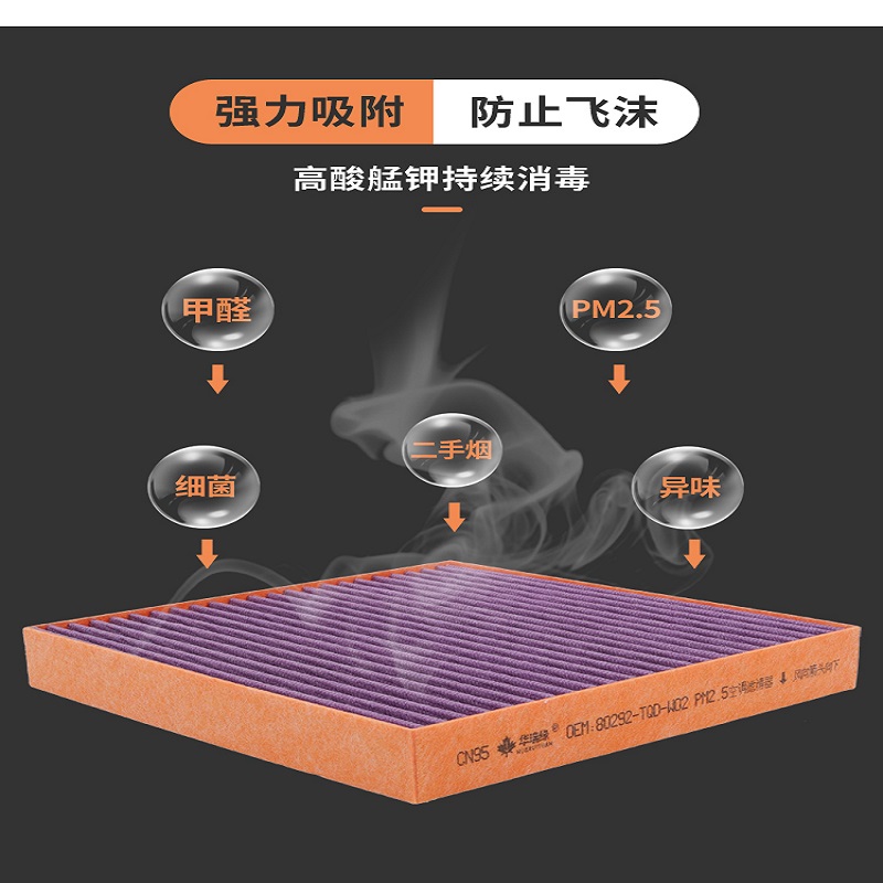 N95适配中兴 GX3 空调滤芯1.5L GX3 原厂空调滤清器格 - 图3