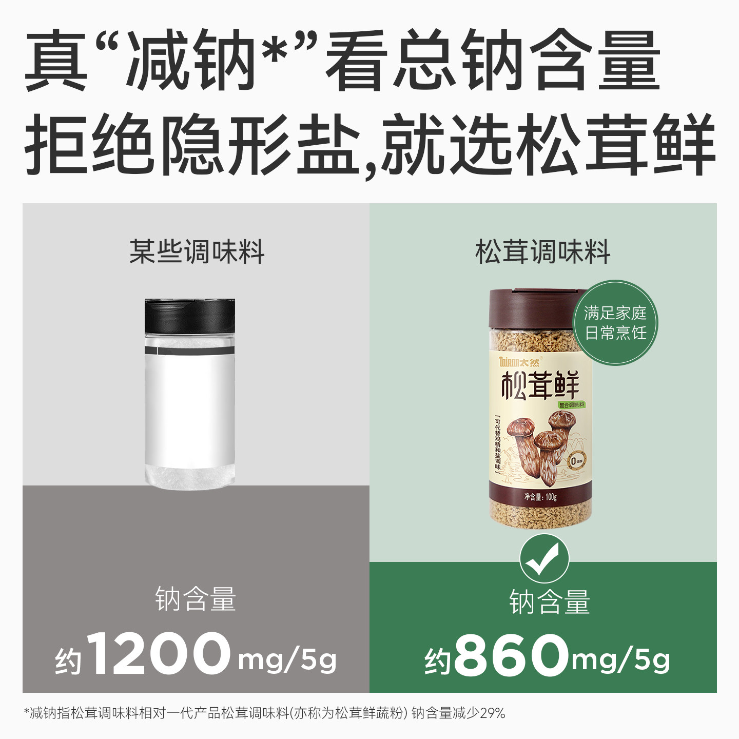 大山合太然松茸鲜调味料代替鸡精和盐味精无添加菌菇粉官方旗舰店,淘宝优惠券,粉丝福利购,淘宝优惠卷