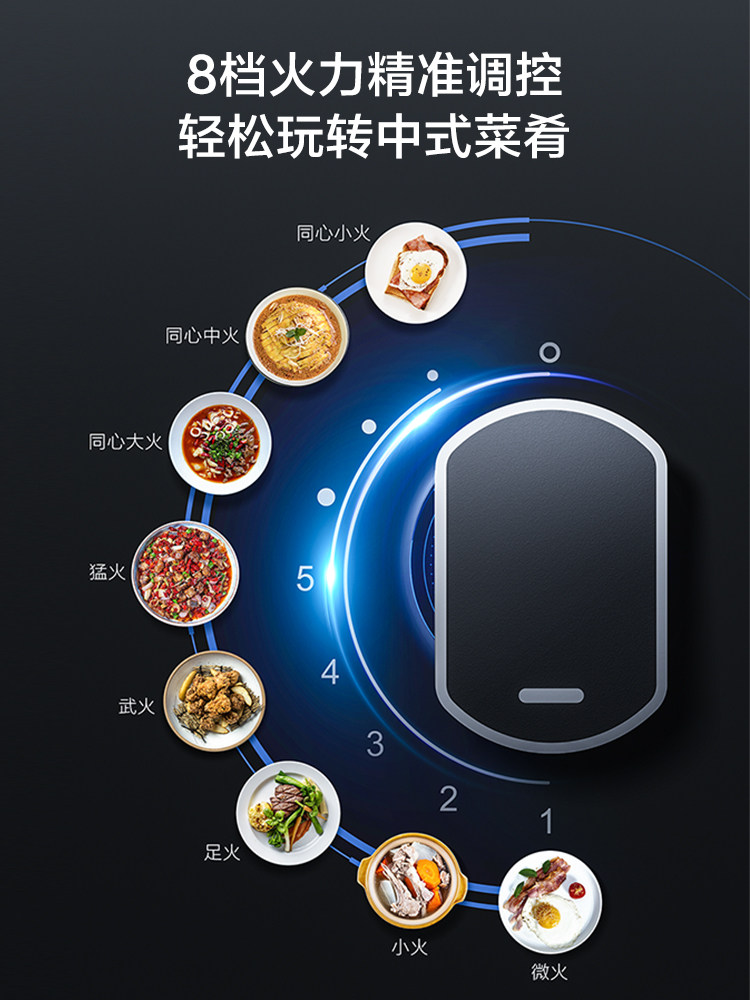 老板旗舰店57g7a大火力天然气炉灶 老板厨电燃气灶