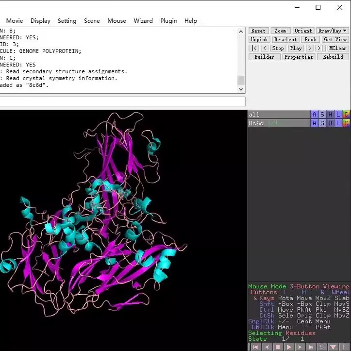 Pymol软件安装分子三维结构模拟软件远程2.52.4永久激活安装包 - 图1