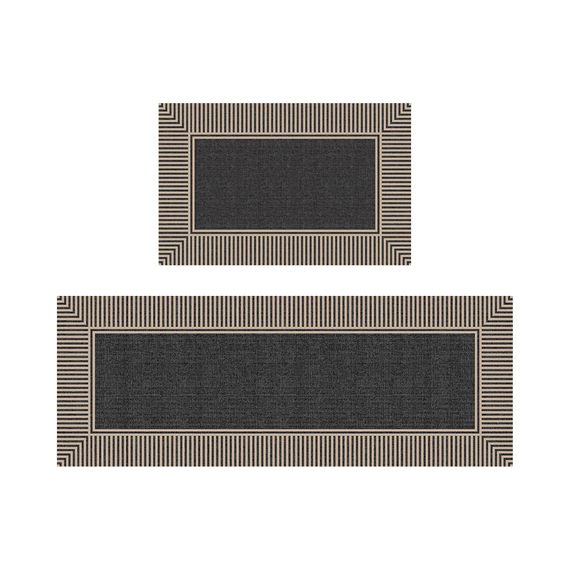 Cross-border kitchen special long carpet, oil-absorbent, water-absorbent, dirt-resistant, anti-slip, anti-fall, heat-insulating, easy-care household floor mat