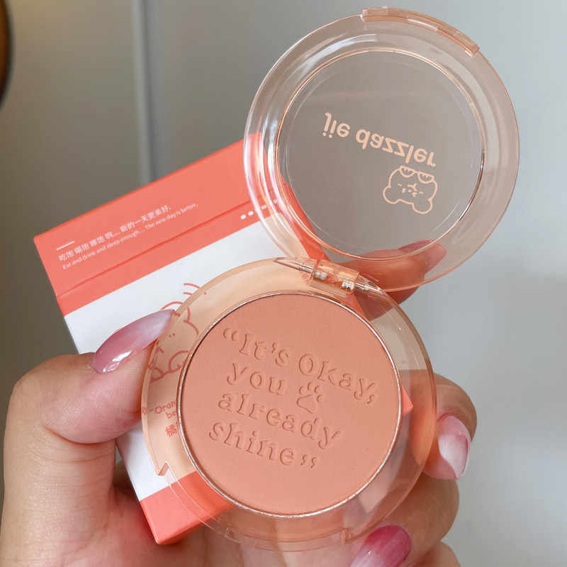 李佳琪朵单色高光修容盘女玫瑰腮红 APFG腮红/胭脂