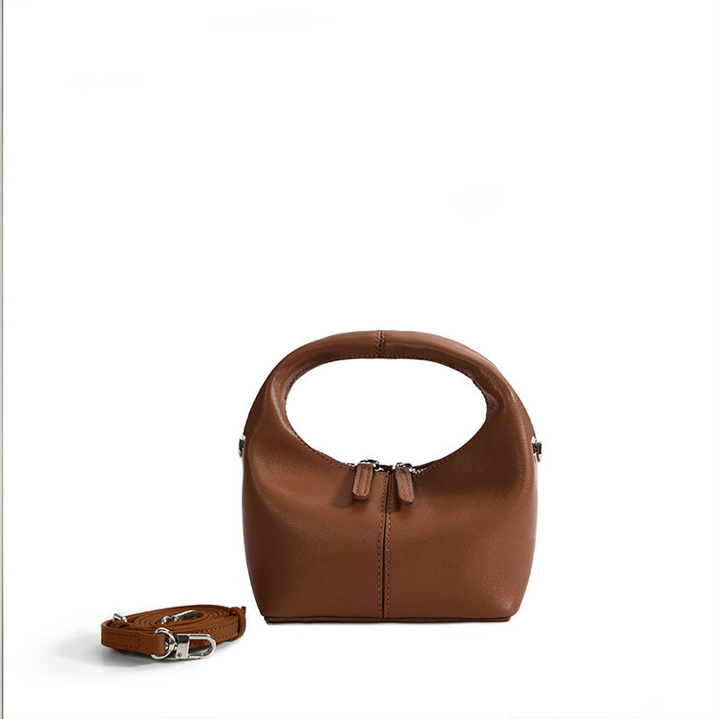 真皮小号牛角包 BobOreBlueCollectionATEA海外女士包袋