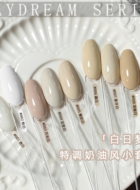 NORCY裸色白色甲油胶15ml