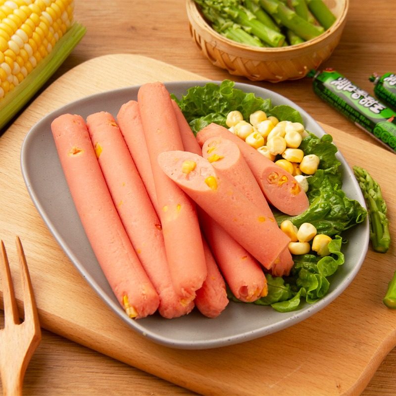 双汇润口香甜王50g*100支大支装火腿香肠整箱玉米香甜肠休闲零食,淘宝优惠券,粉丝福利购,淘宝优惠卷