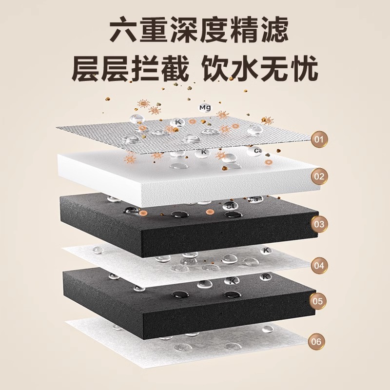 苏泊尔C15水龙头过滤器家用厨房自来水滤水器非直饮机前置净水器