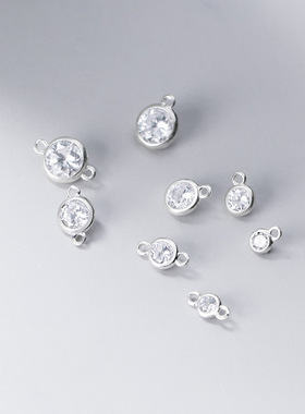 无戒银饰吊坠s925银diy配件