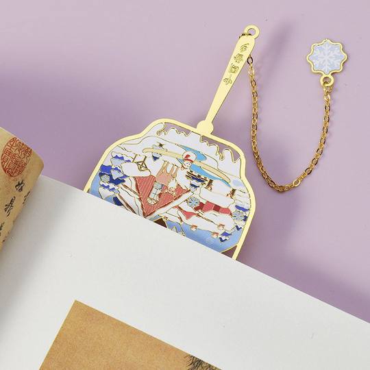 哈尔滨书签 索菲亚教堂冰雪大世界中央大街雪乡旅游文创金属书签